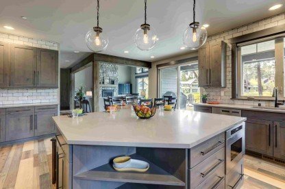 Gray Kitchen Cabinets